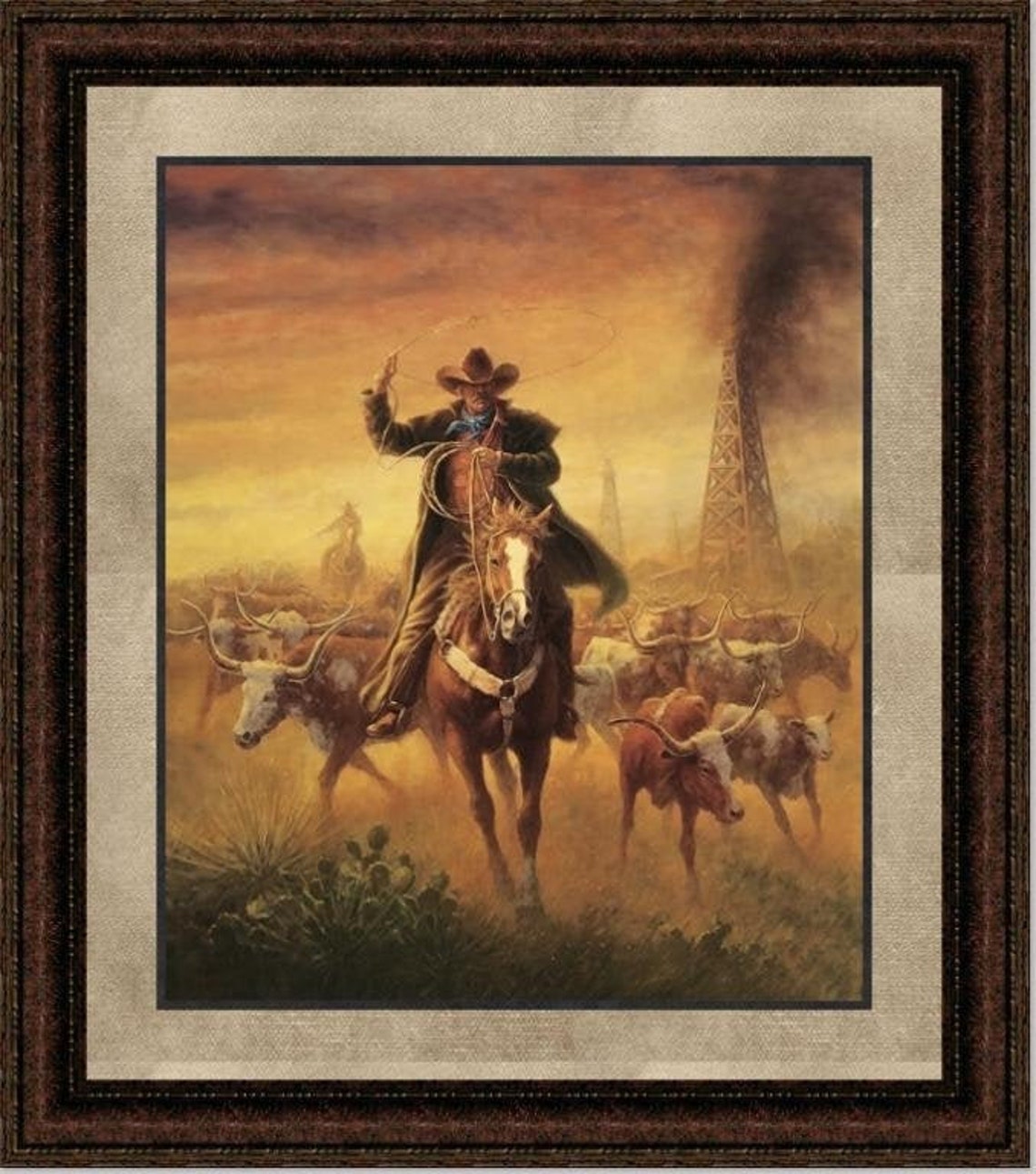 Framed Western Landscape Prints Various Styles Etsy Australia