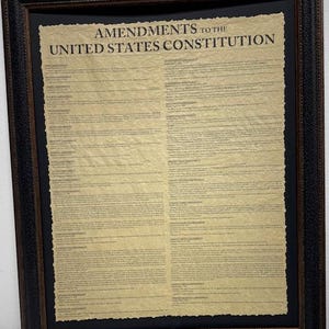 Historical Documents, Amendments to the United States Constitution