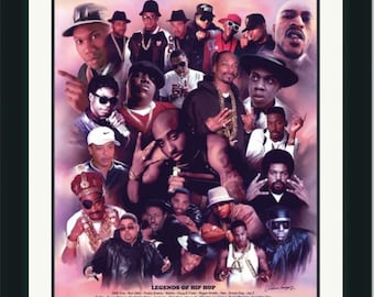 Framed Black Musicians Art  | Various Styles