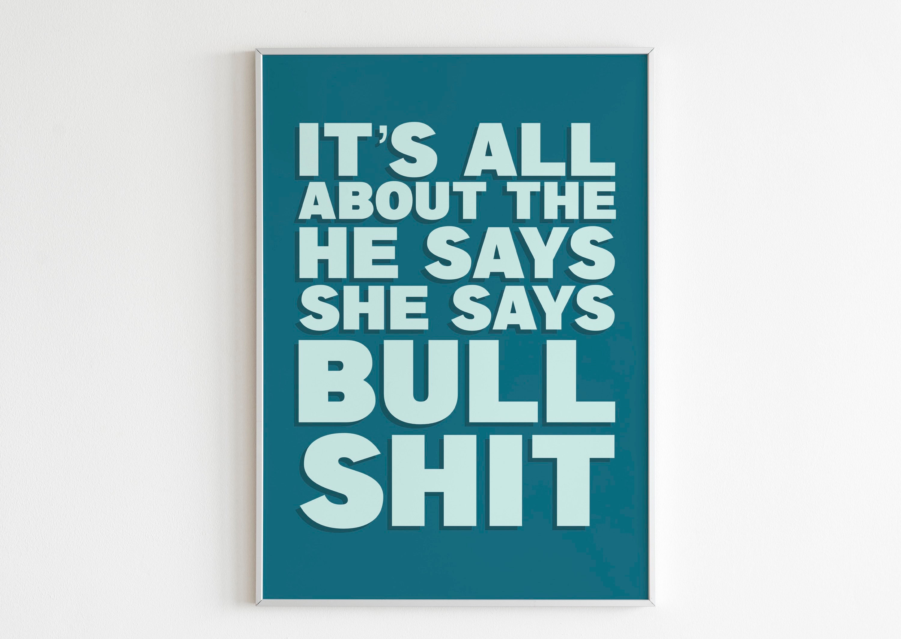 Its All Bullshit - Etsy