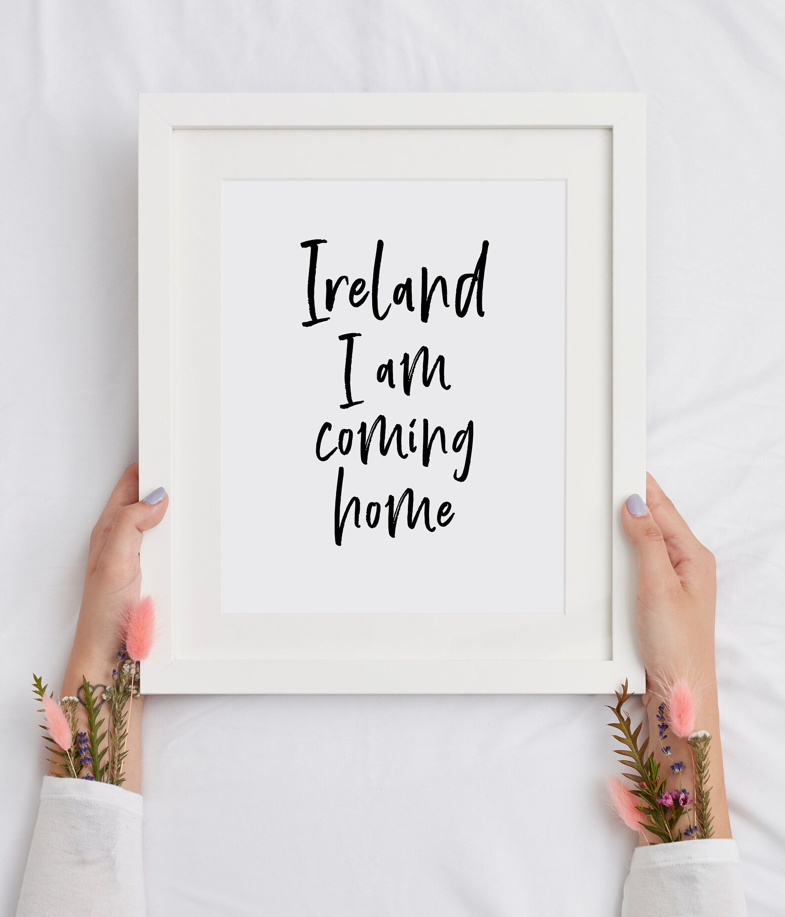 Ireland I am Coming Home Garth Brooks Lyrics Print Irish Etsy