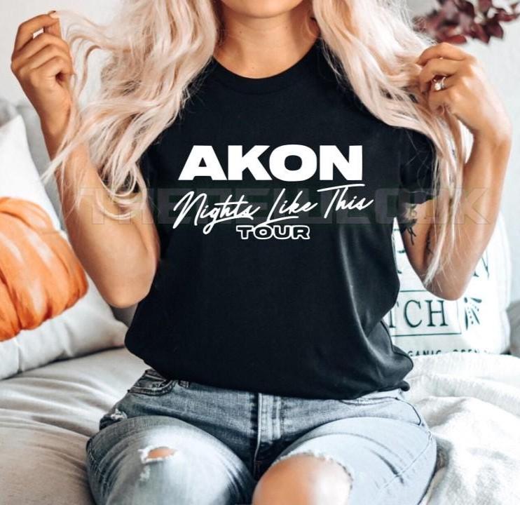 Akon T Shirt - Etsy