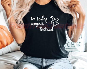 Camiseta "I'm Loving Angels Instead" de Robbie Williams, tallas para adultos y niños, inspirada en la gira Fly, nueva unisex.