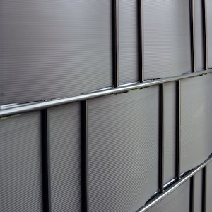 Privacy strips for double rod mat fence, hard PP strips, look tight, fence, garden fence, privacy fence, don't look from Bentatec noise protection