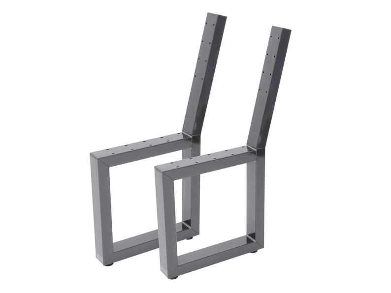 Bankgestell Sitzbank Bank Stuhl Esstisch Sitzecke Metall DIY Bentatec Stahl Gestell mit Lehne Rückenlehne Durchsichtig