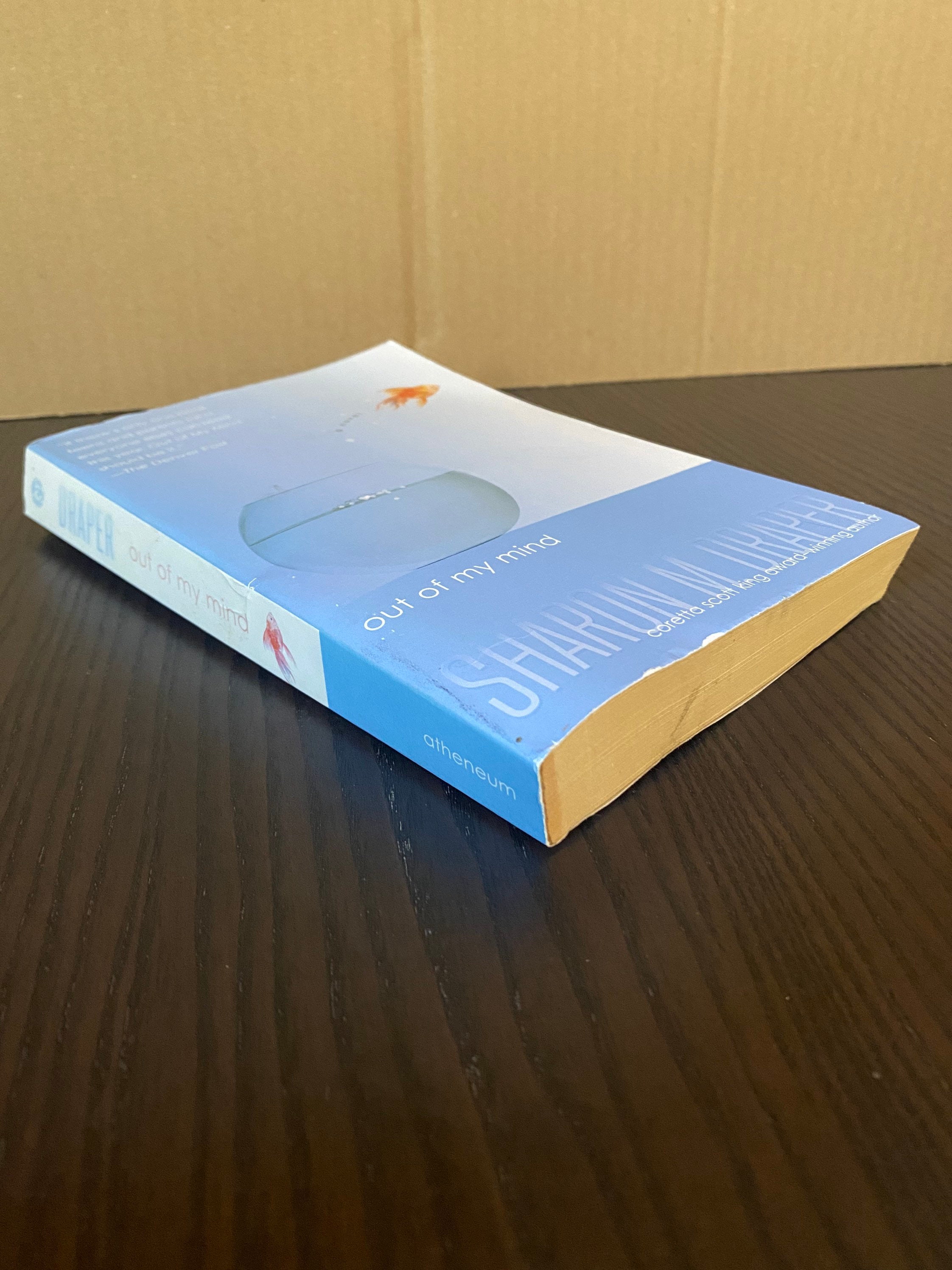 Out Of My Mind Book Spine