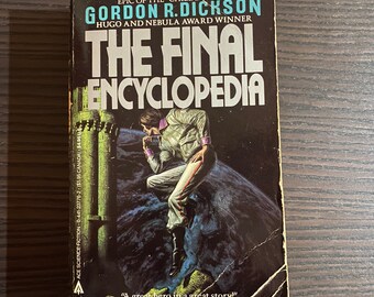 The Final Encyclopedia - Gordon R. Dickson - Childe Cycle book 7 - Vintage Science Fiction - Used Book