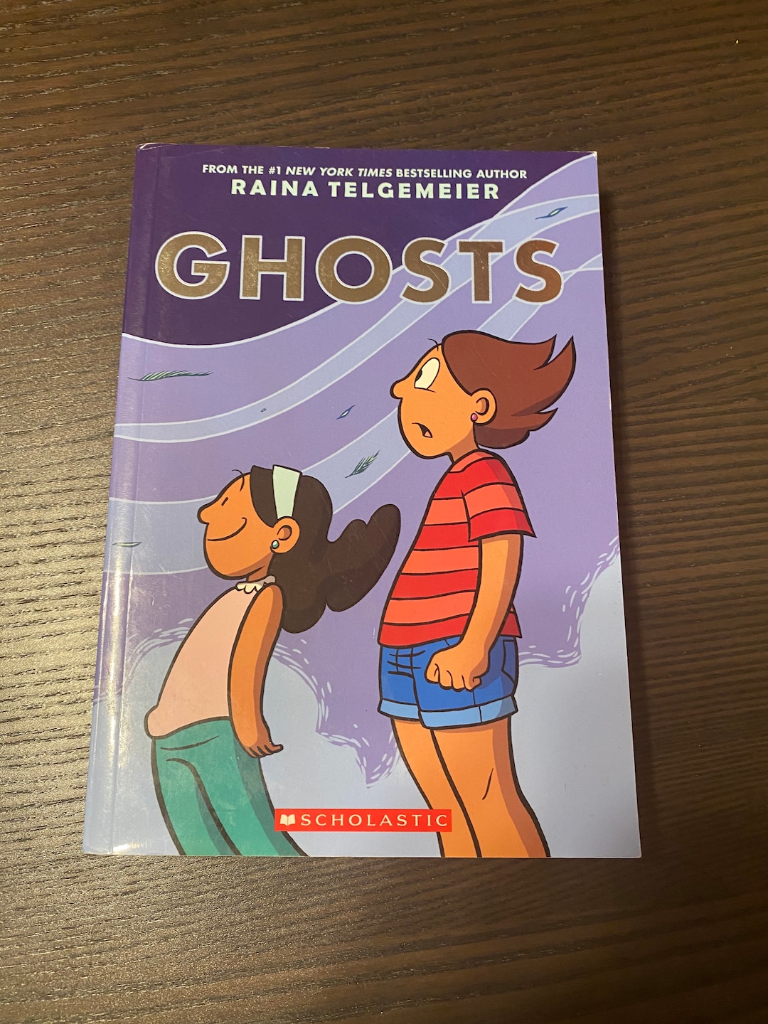 Ghosts Raina Telgemeier Secondhand Book and Bookmark Gift Etsy