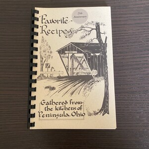 Favorite Recipes - 25th Anniversary - Peninsula, Ohio - Mother of Sorrows Church - Ladies Guild