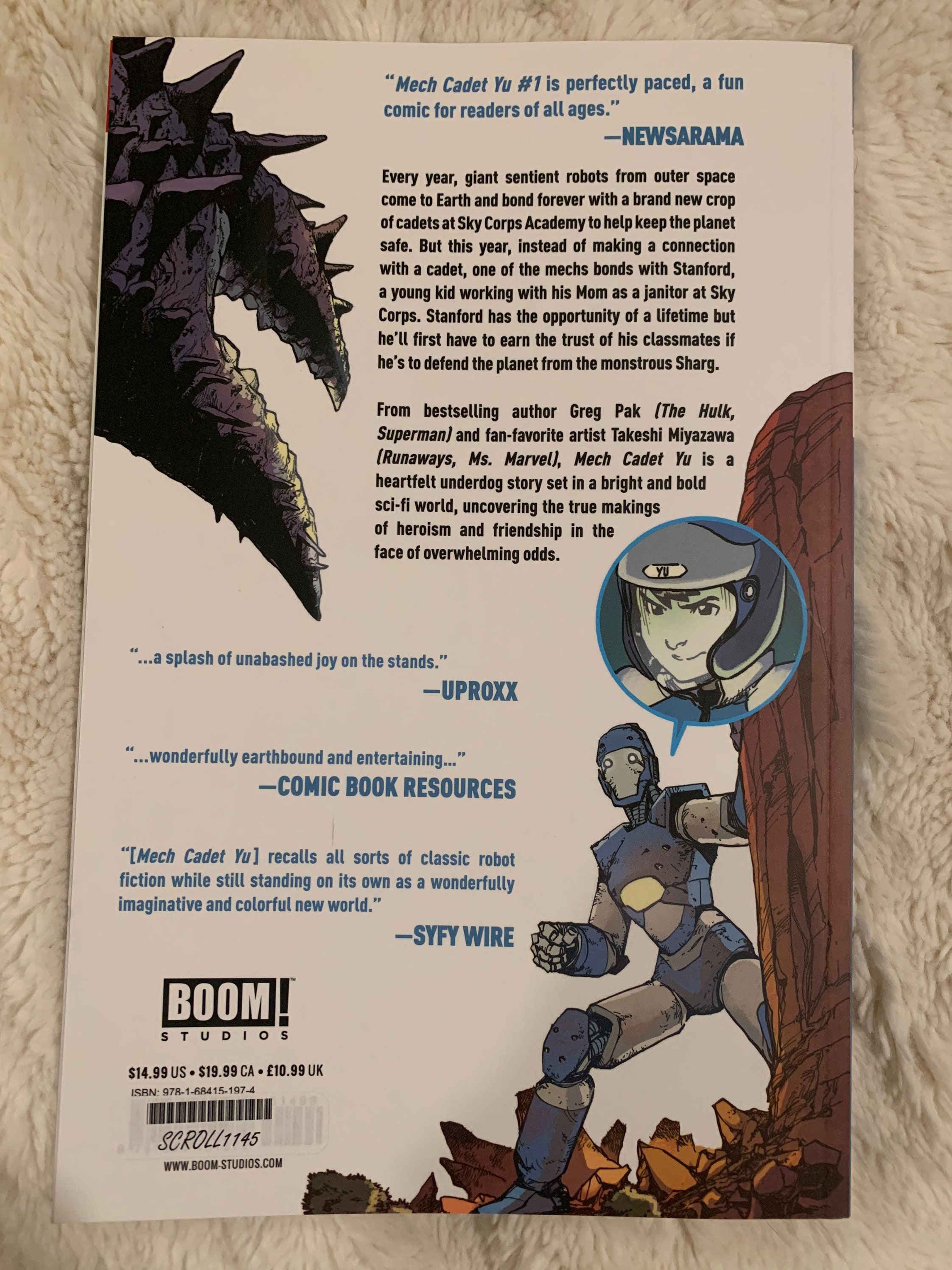 パシフィックガール　978 Mech Cadet YU vol 1 - Greg Pak - Takeshi Miyazawa - Triona Farrell -  Secondhand Graphic Novel and Bookmark Gift Set! - Etsy 日本