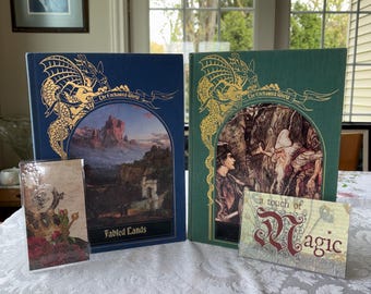 The Enchanted World: Fabled Lands and Dwarfs - Secondhand Book and Bookmark Gift Set