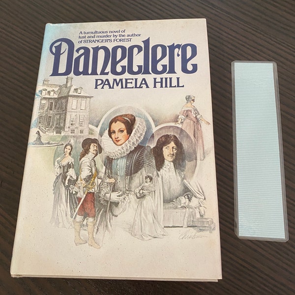 Daneclere - Vintage 1978 Book Club Edition - Pamela Hill - Secondhand Hardcover and Bookmark Gift Set!