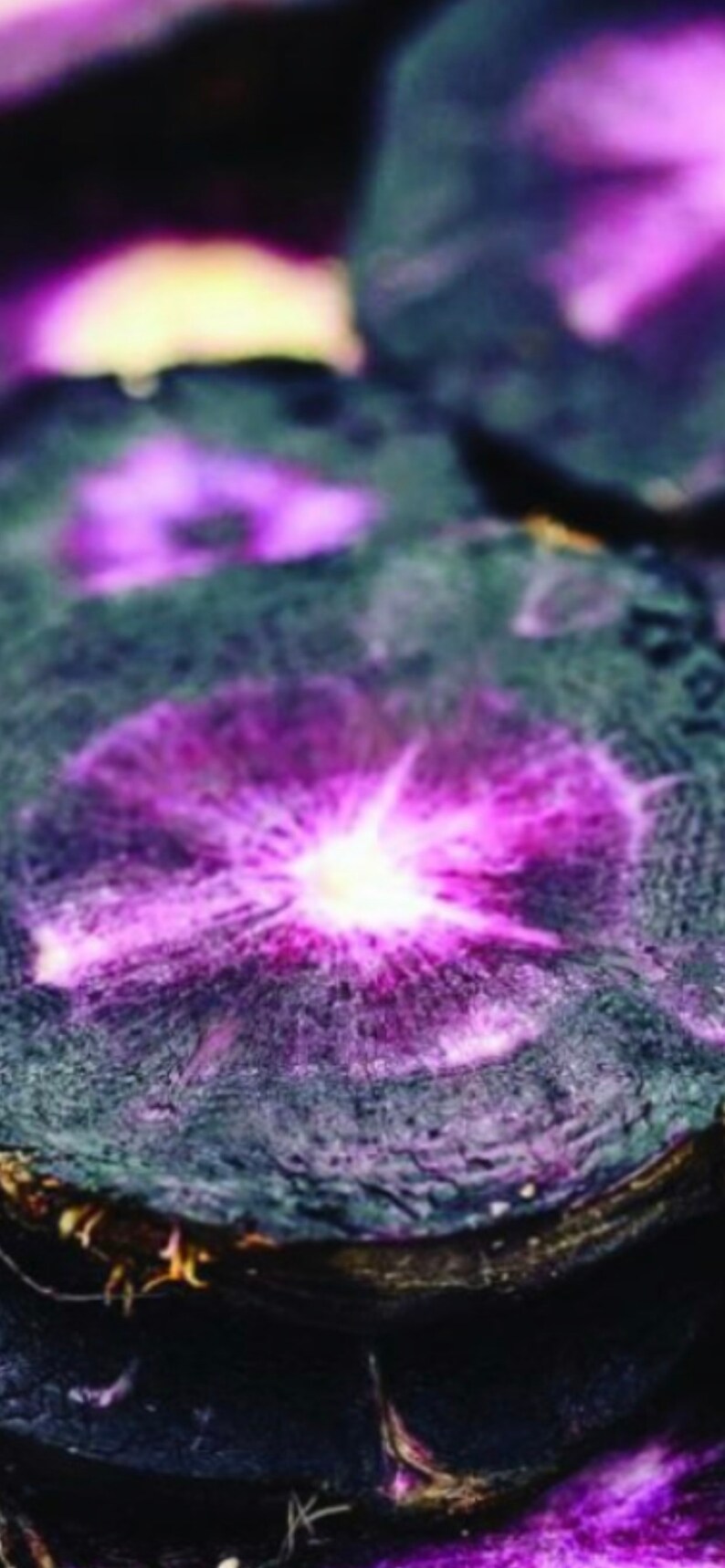 15 Rare Black Nebula Carrot Seeds
