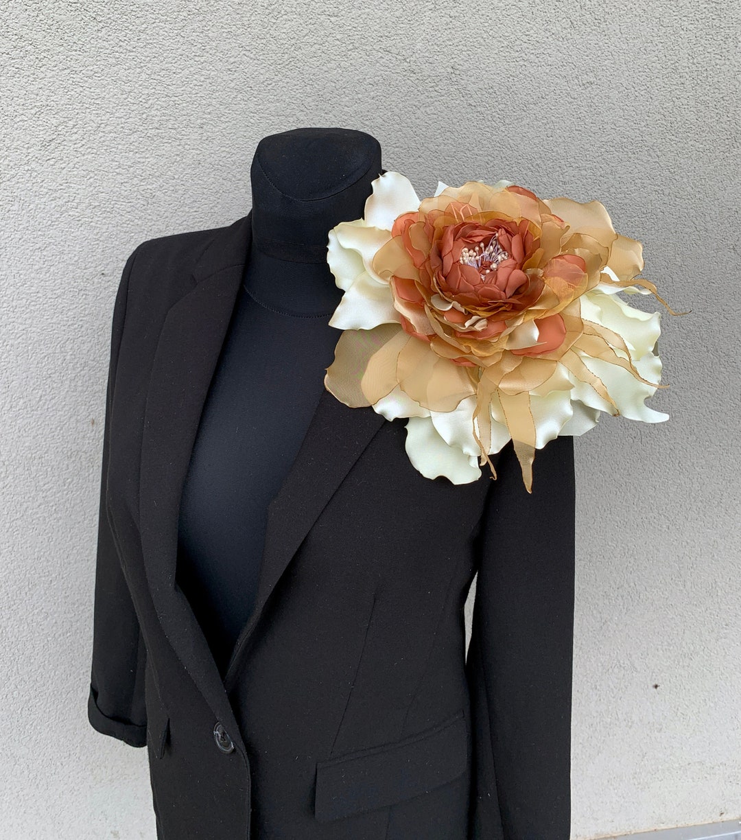 ワンピース Lace Quilted Bow Flower Brooch Sundress Lace Quilted Bow Flower Brooch Sundress