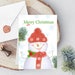 Printable Christmas Card, Instant Download Christmas Cards, Printable ...