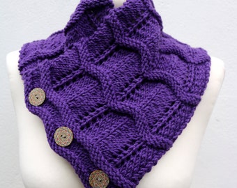 Gestrickter Schal Halswärmer