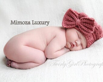 Newborn knitted hats