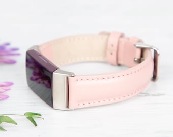 Correa de cuero genuino para Fitbit Charge 6, Fitbit Charge 4 (3 bandas para mujeres y hombres), Fitbit Charge 5 (regalo de aniversario para él y ella)