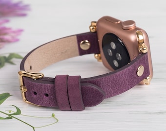 Slim Leather Google Pixel Watch Band for Women: Personalized Strap
