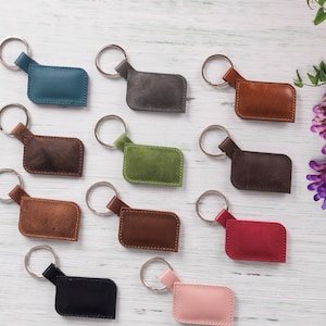 Personalized Leather Keychain, Customized Keychain, Fathers Day Engraved Leather Key Chain, Groomsmen Key Ring Gift, Birthday Gift