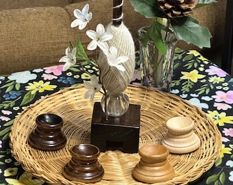 Nuevo estilo: Mini cuenco giratorio de madera