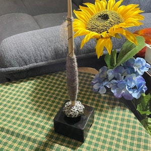 Ceramic whorl spindle