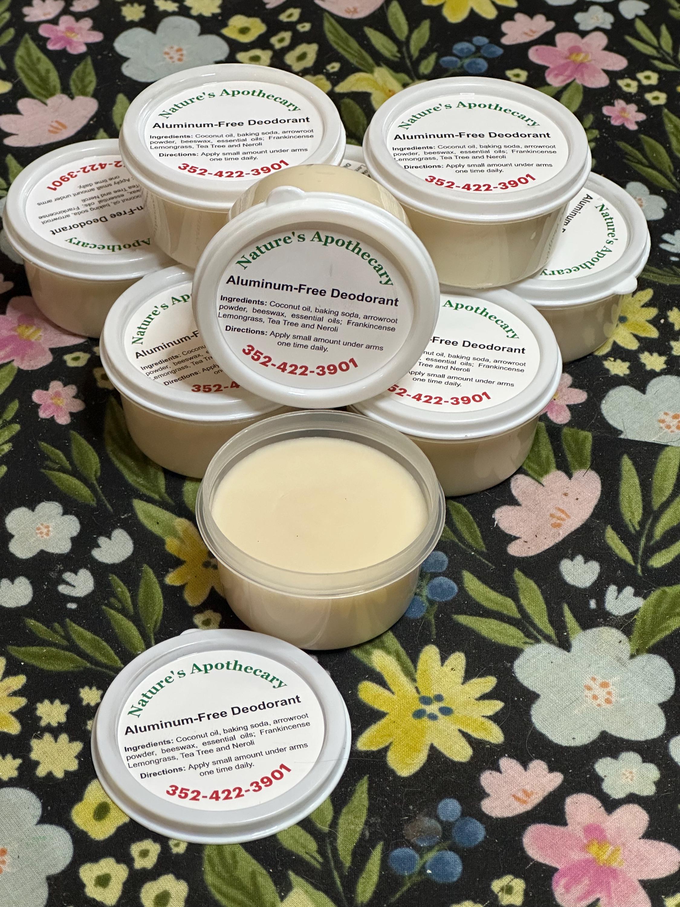 Aluminum-free deodorant