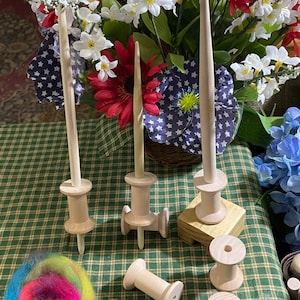 Bobbin/spool spindle