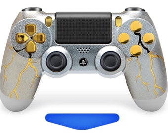 Gold Ps4 Controller Etsy Gold Ps4 Controller Etsy