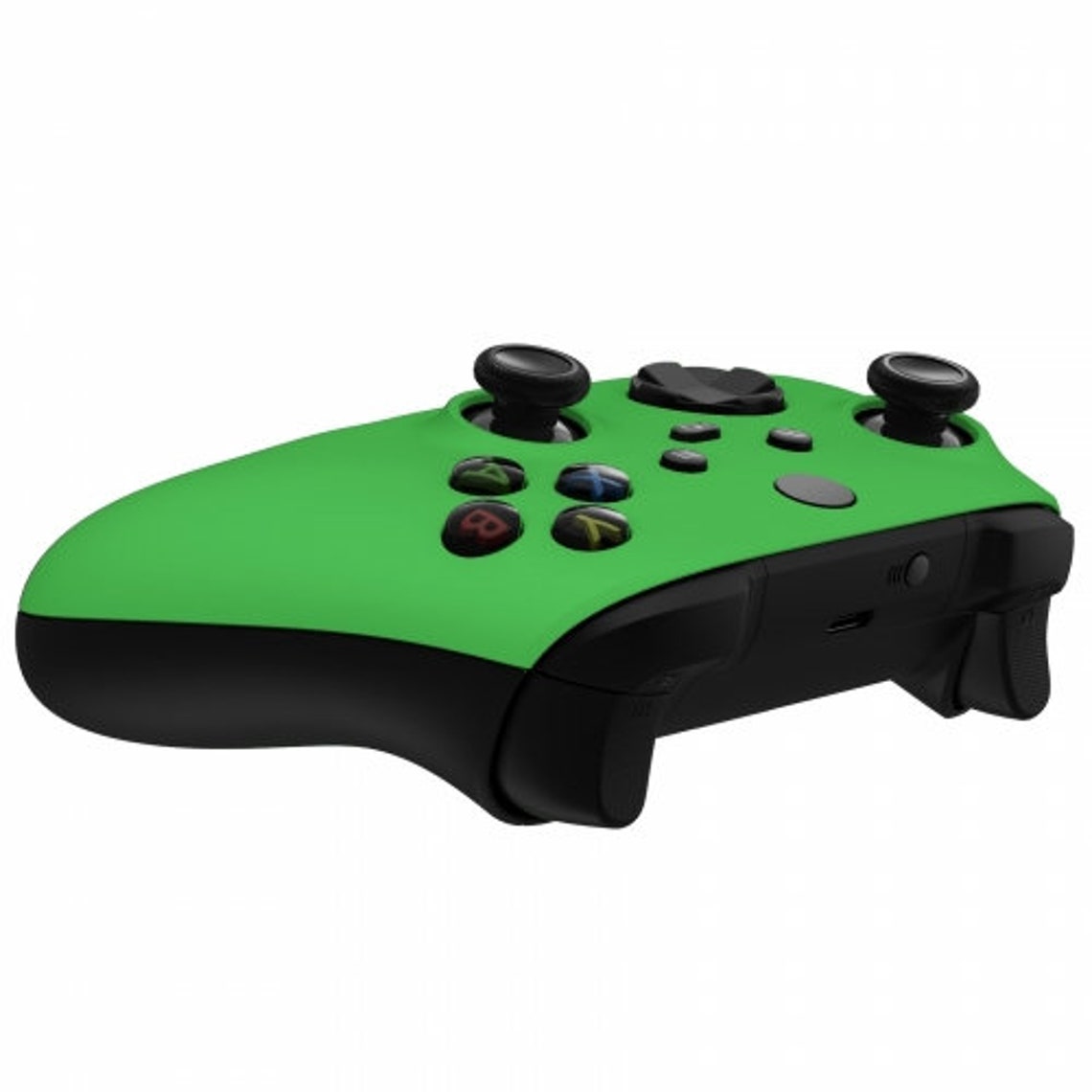 Soft touch Lime Green UNMODDED Custom Controller Compatible Etsy