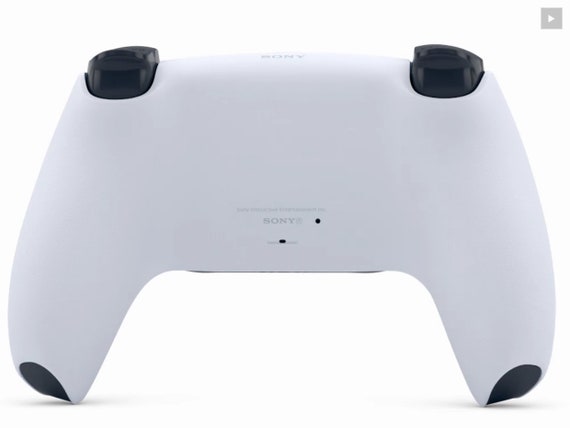 White/golden PS5 PRO Custom UN-MODDED Controller Exclusive 