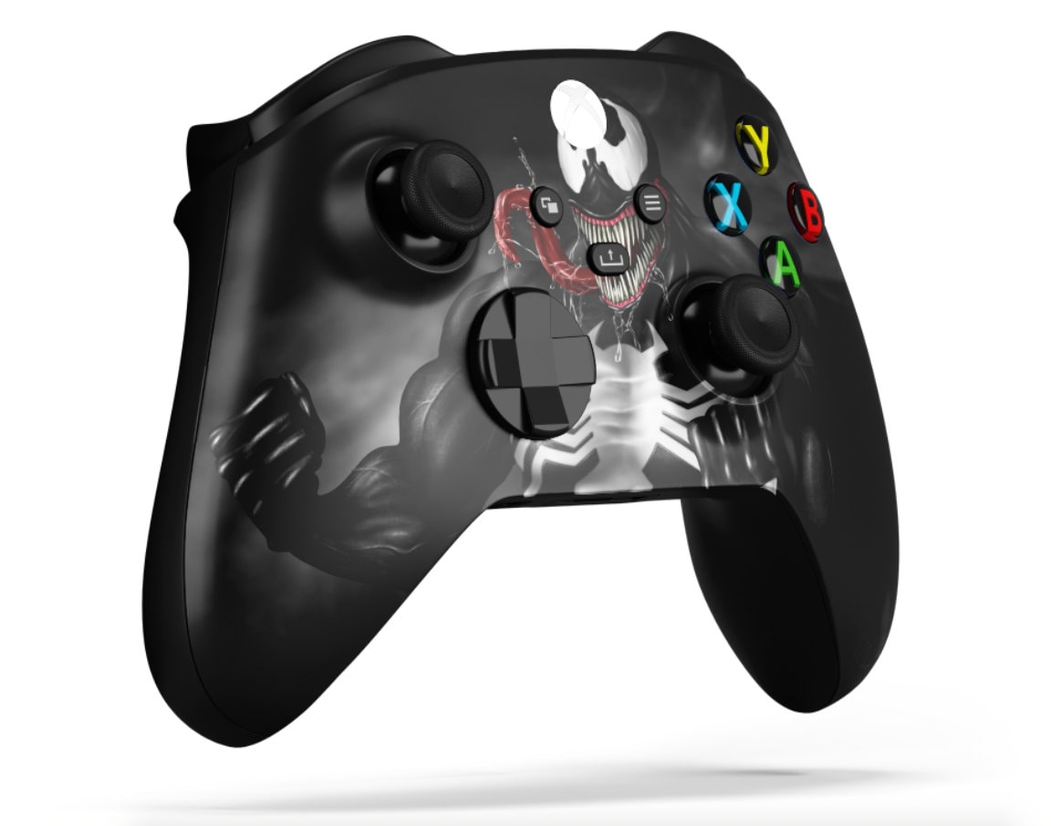 Venom UNMODDED Custom Controller Compatible With Xbox One X Etsy