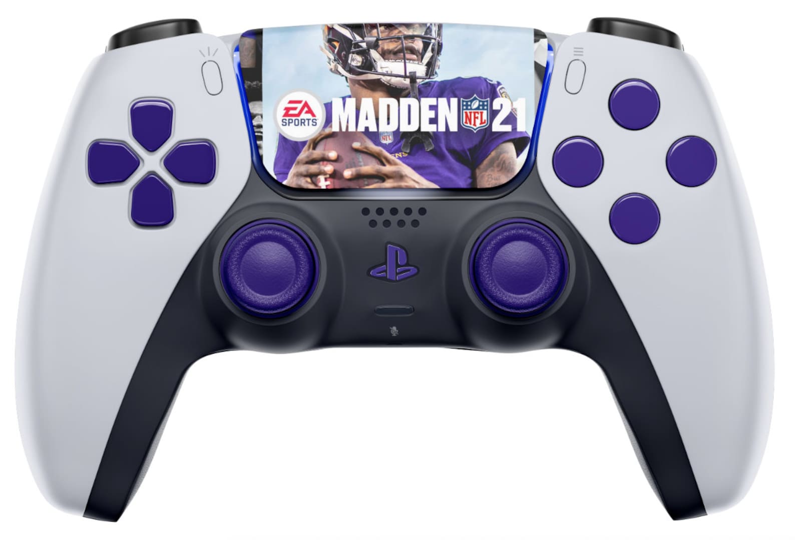 Madden PS5 PRO Custom UNMODDED Controller Exclusive Design Etsy