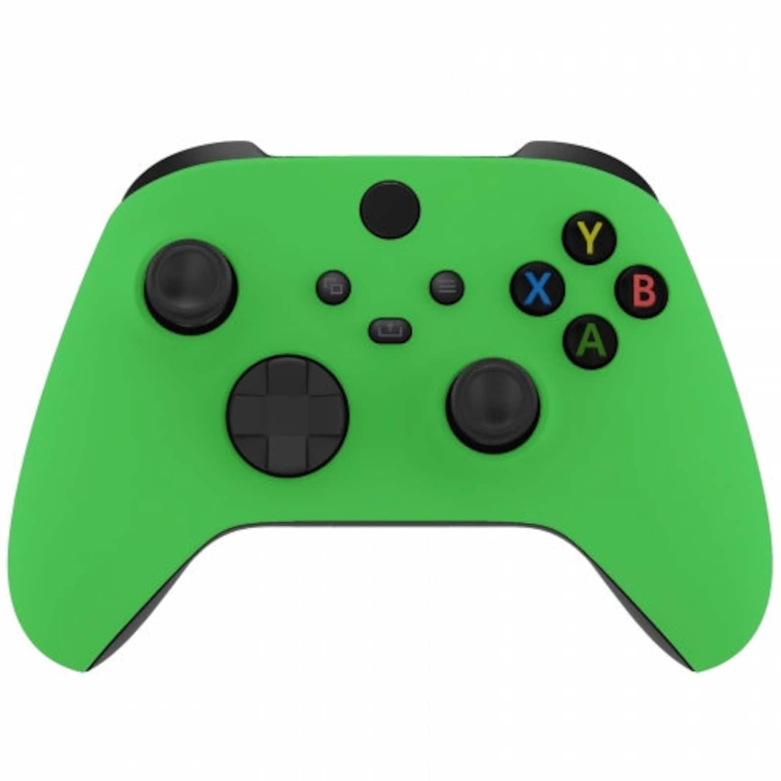 Soft touch Lime Green UNMODDED Custom Controller Compatible Etsy