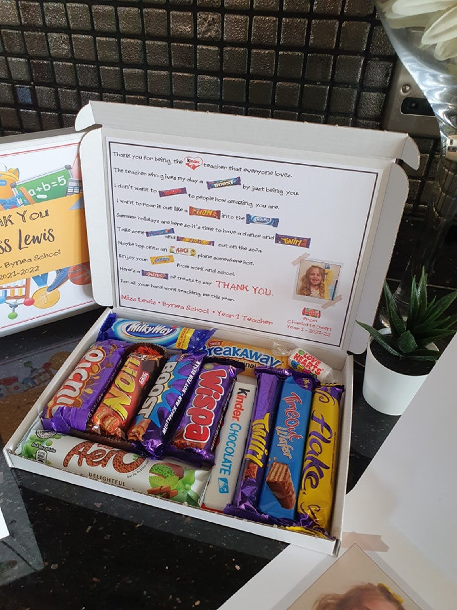 Teacher Gift Teacher Thank You Gift Chocolate Gift for - Etsy UK