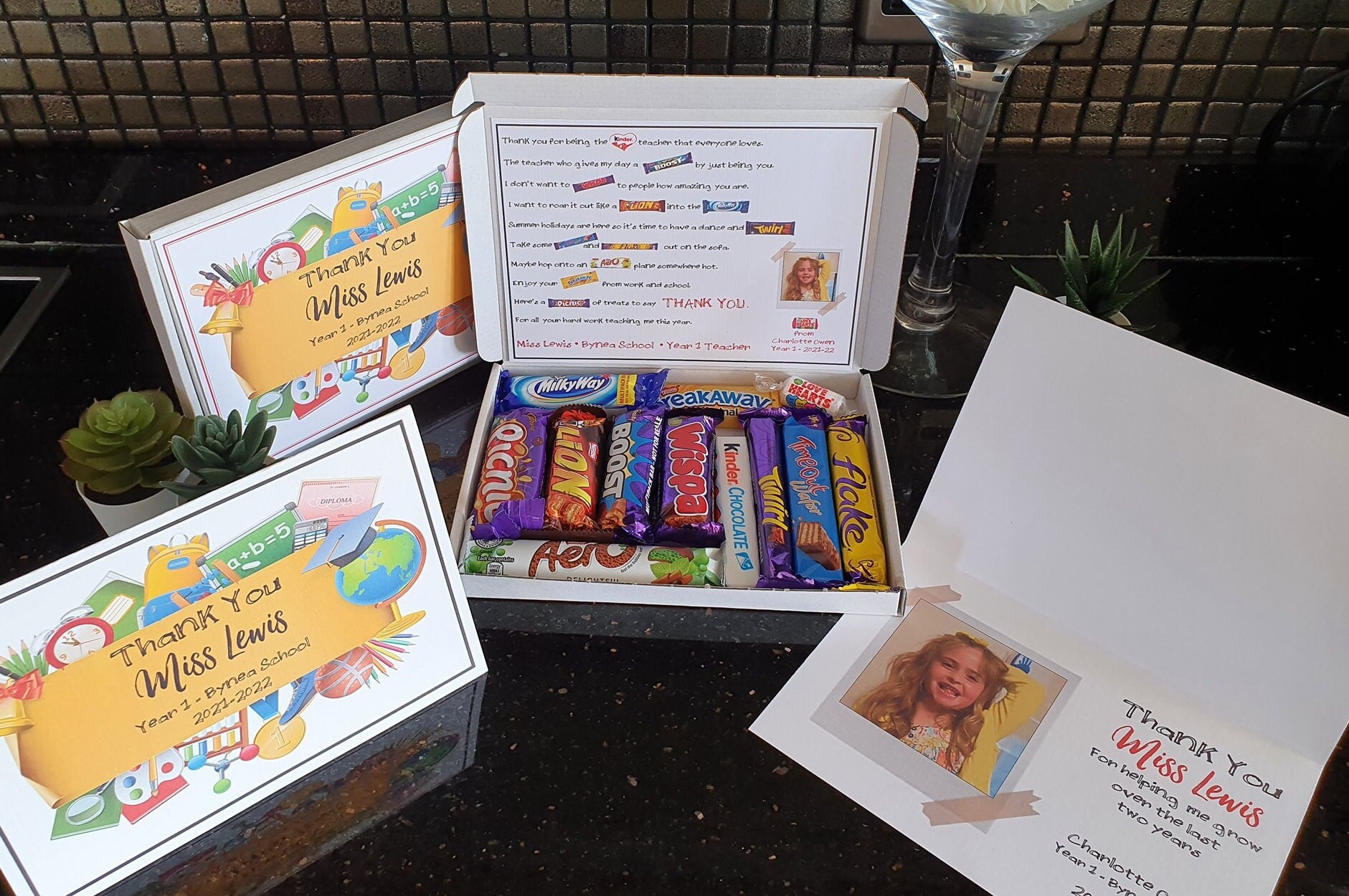 Teacher Gift Teacher Thank You Gift Chocolate Gift for - Etsy UK