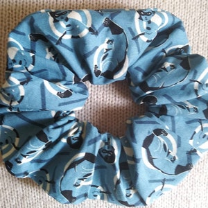 4 Super Heros Scrunchies/Cartoon Scrunchie/Hair accessories, 2" ×5.5"/Cotton/Handmade USA