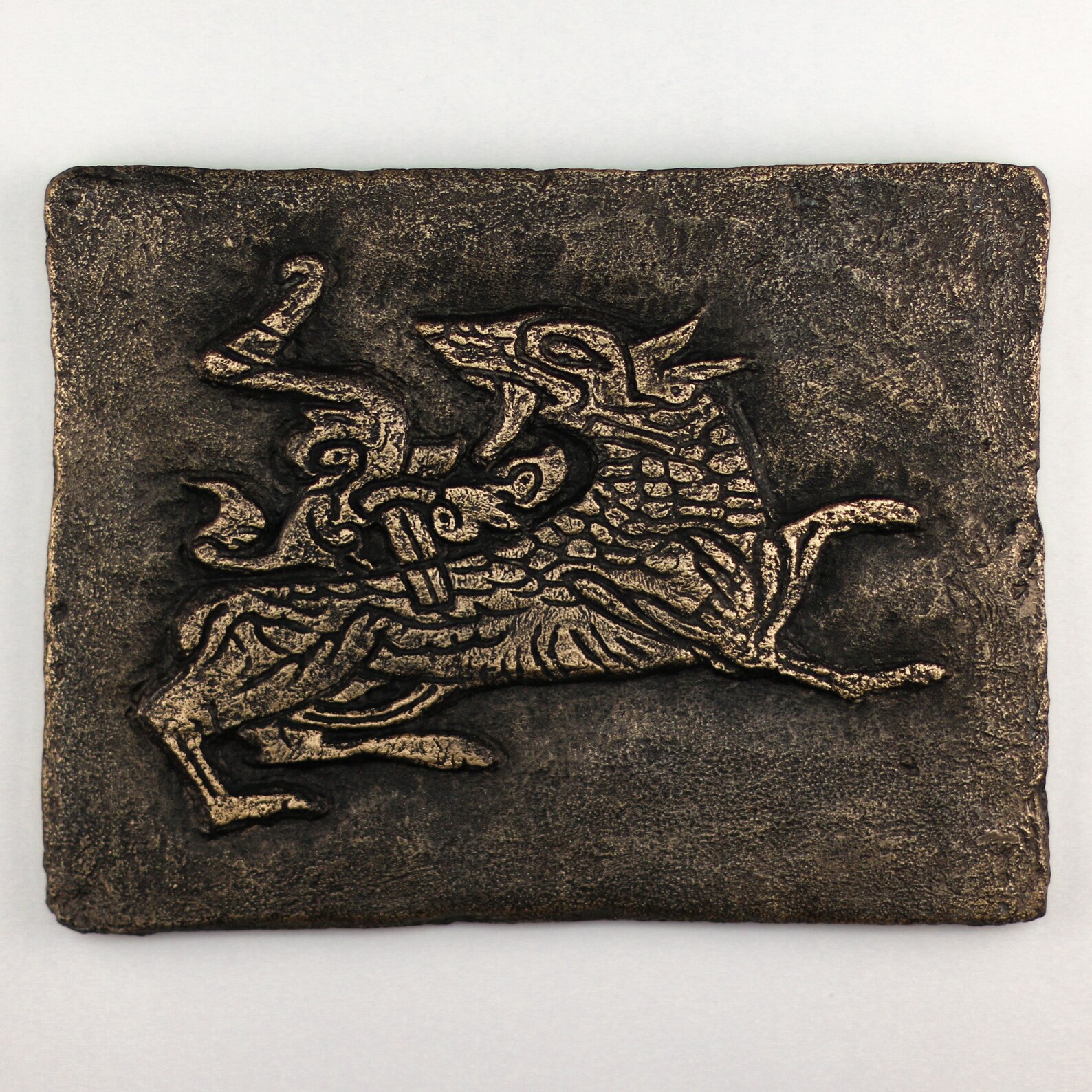 Viking Art Maeshowe Dragon Sculpture Orkney Gifts Bronze Home Etsy UK