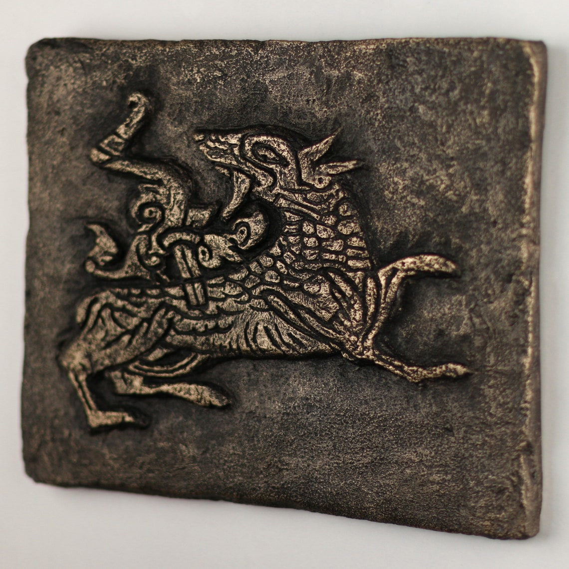 Viking Art Maeshowe Dragon Sculpture Orkney Gifts Bronze Home Etsy