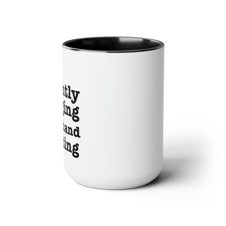 Funny Professor Gift, Silently Judging Handwriting Academic Mug - 15oz Ceramic Coffee Cup for Transcriptionist image 3