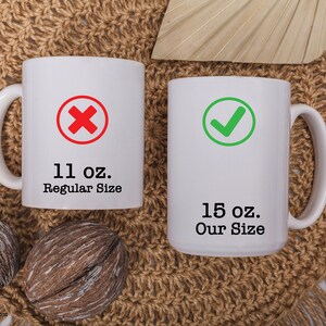 Funny Professor Gift, Silently Judging Handwriting Academic Mug - 15oz Ceramic Coffee Cup for Transcriptionist image 5