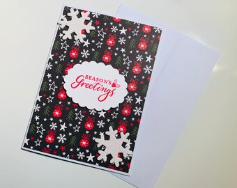 Season Greetings Holiday Cards, Christmas Cards, Christmas Handmade Cards