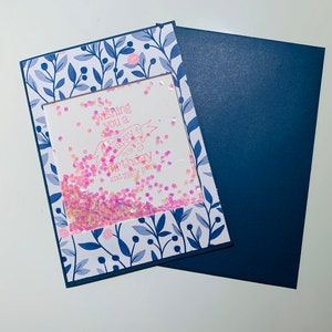 Happy Birthday Shaker Cards