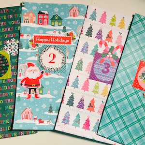 Handmade Advent Calendar Baggies/Christmas Gifts/Stocking Stuffers/Christmas Bags