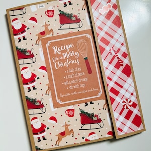 Handmade Christmas Holidays Folio/Memory Keeping/Junk Journaling/Scrapbooking