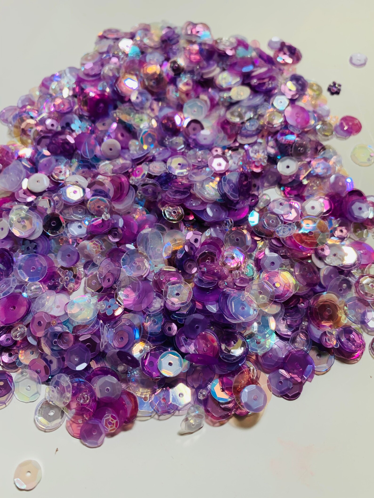 Sequin Mix Passion Plum/Sequin Etsy