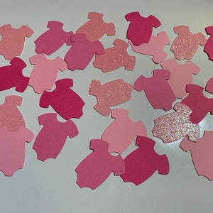 Baby Onesies/Baby Shower/Table Decorations/Confetti Mix