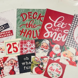 Scrapbook Die Cuts/Set of 18/Scrapbooking/Junk Journaling/Card Making