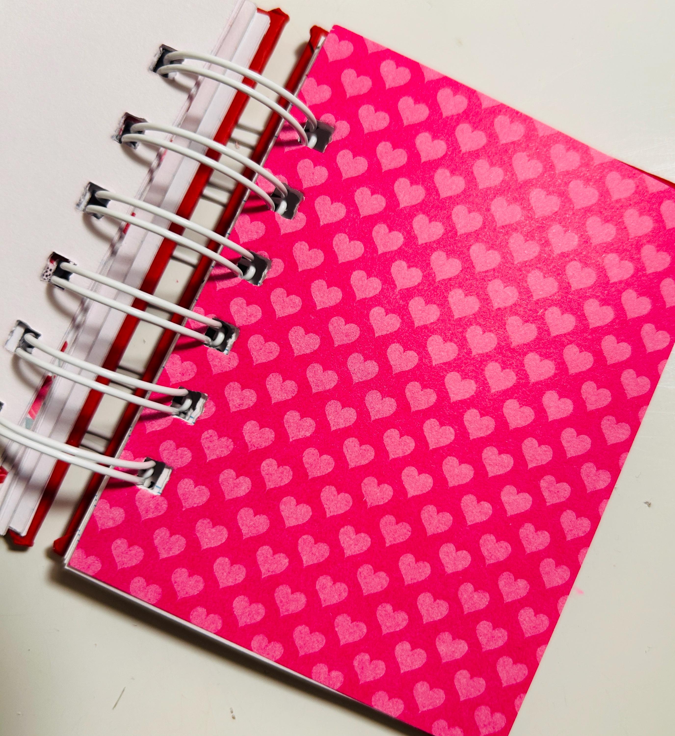 Notebook Love Note Mini Notebooks/“just A Little Love Note” Valentines Day Handmade ...