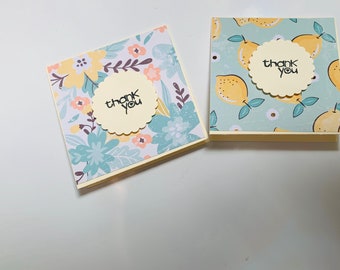 Blank Thank You Cards